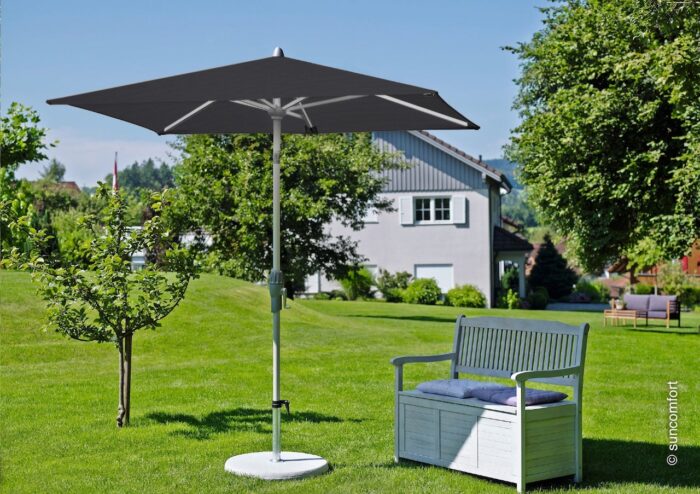 Parasol droit inclinable SHELL-TURN