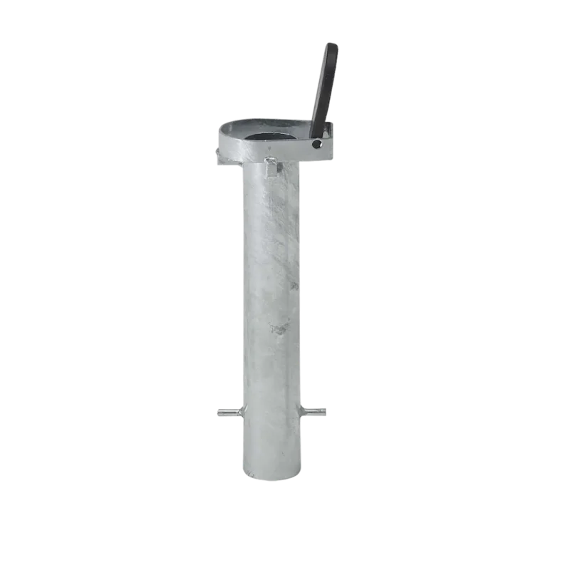 Douille de sol Glatz type BT en acier galvanisé à sceller.