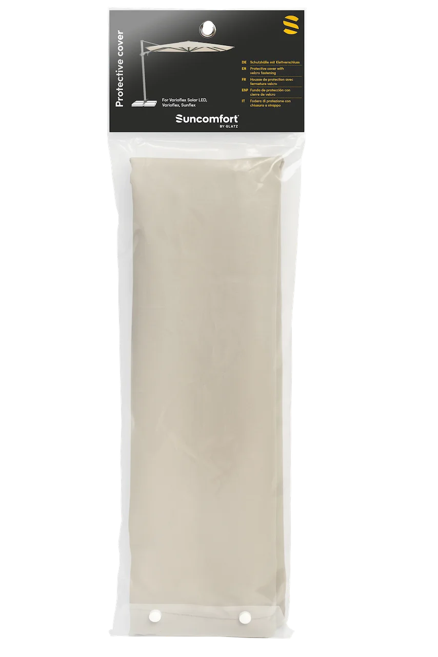 Housse Varioflex et Sunflex Suncomfort pour parasol déporté.