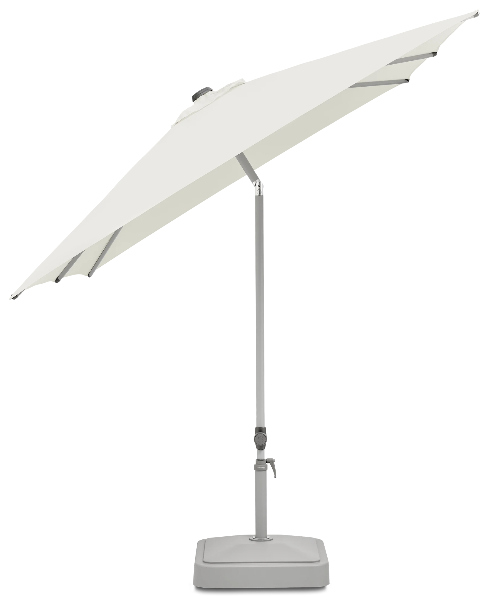 Parasol de balcon inclinable verticalement Suncomfort Pop Up Sand White 050.