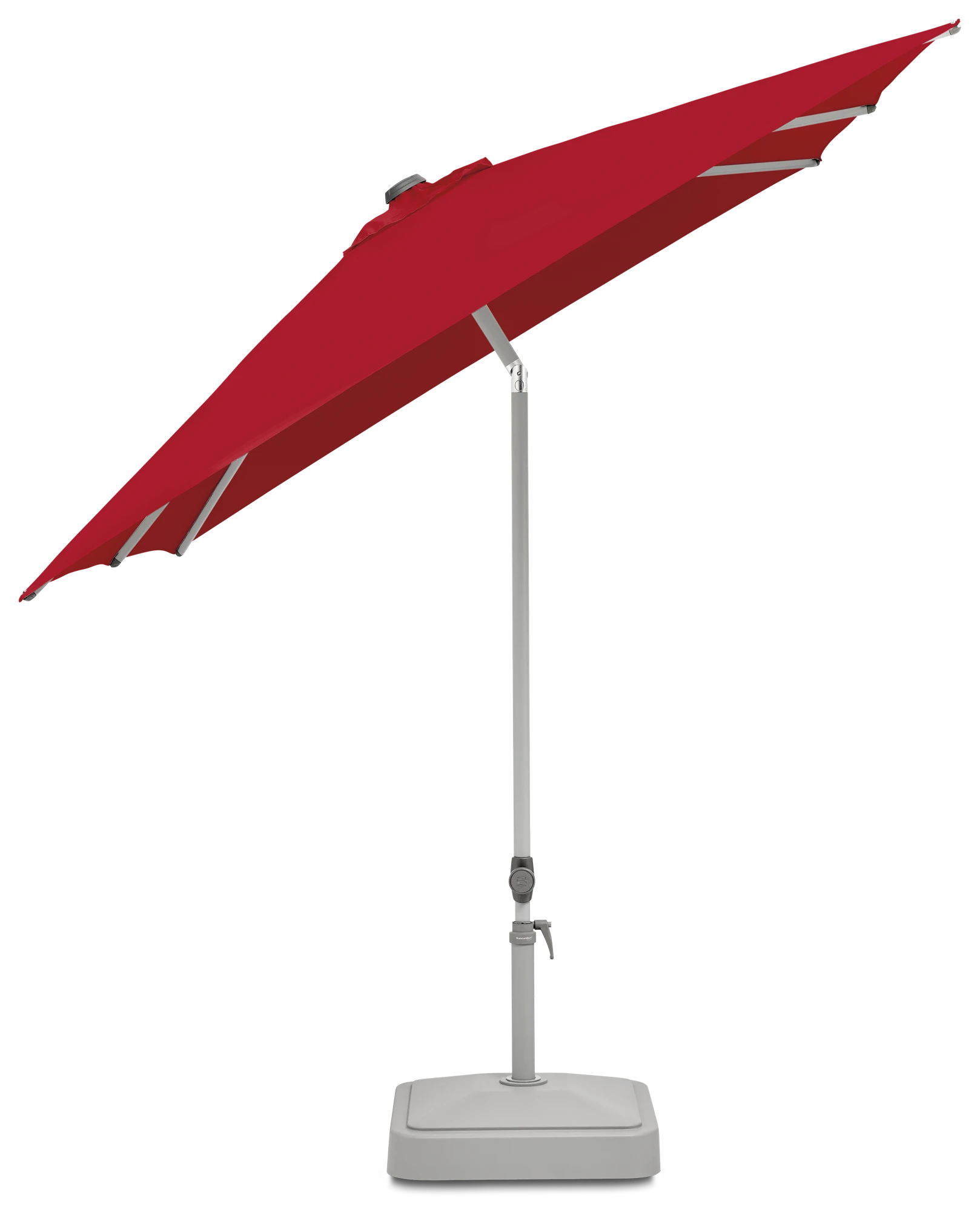 Parasol de balcon inclinable Suncomfort Pop Up coloris Red Aurora 064.