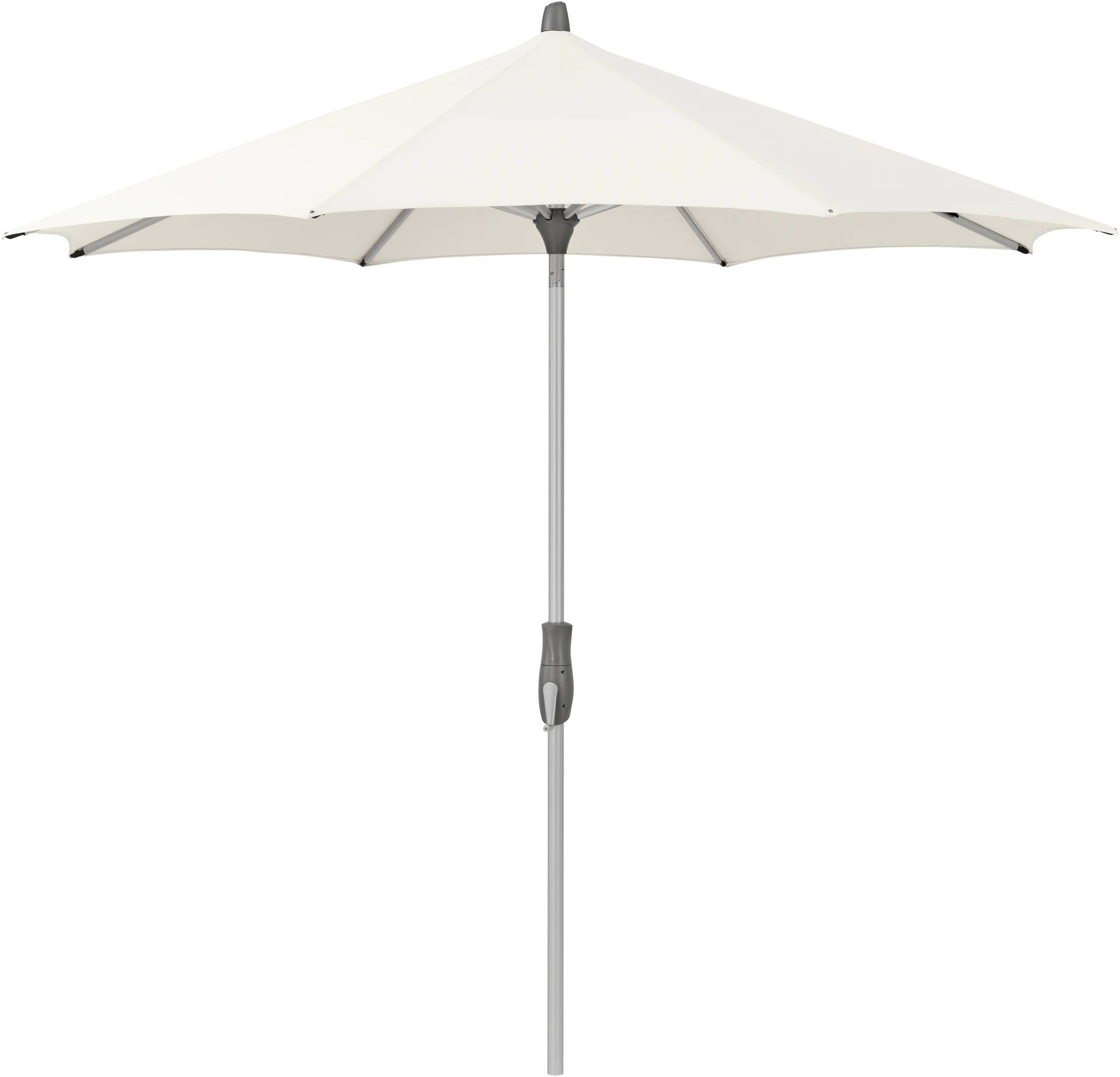 Parasol rond blanc cassé ALU-TWIST 158 Off White