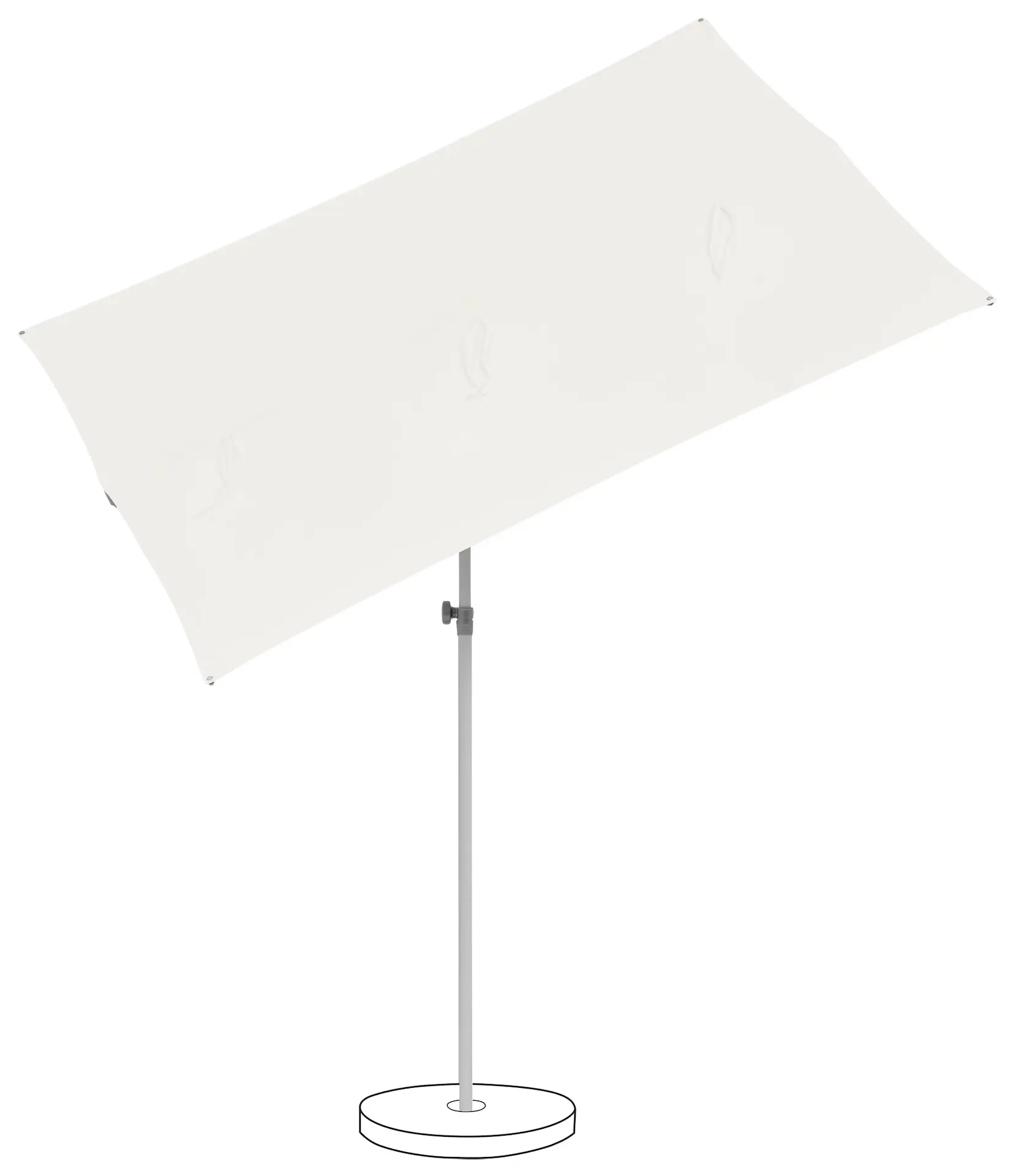 Parasol Vertical Balcon Inclinable Flex Roof – Image 10