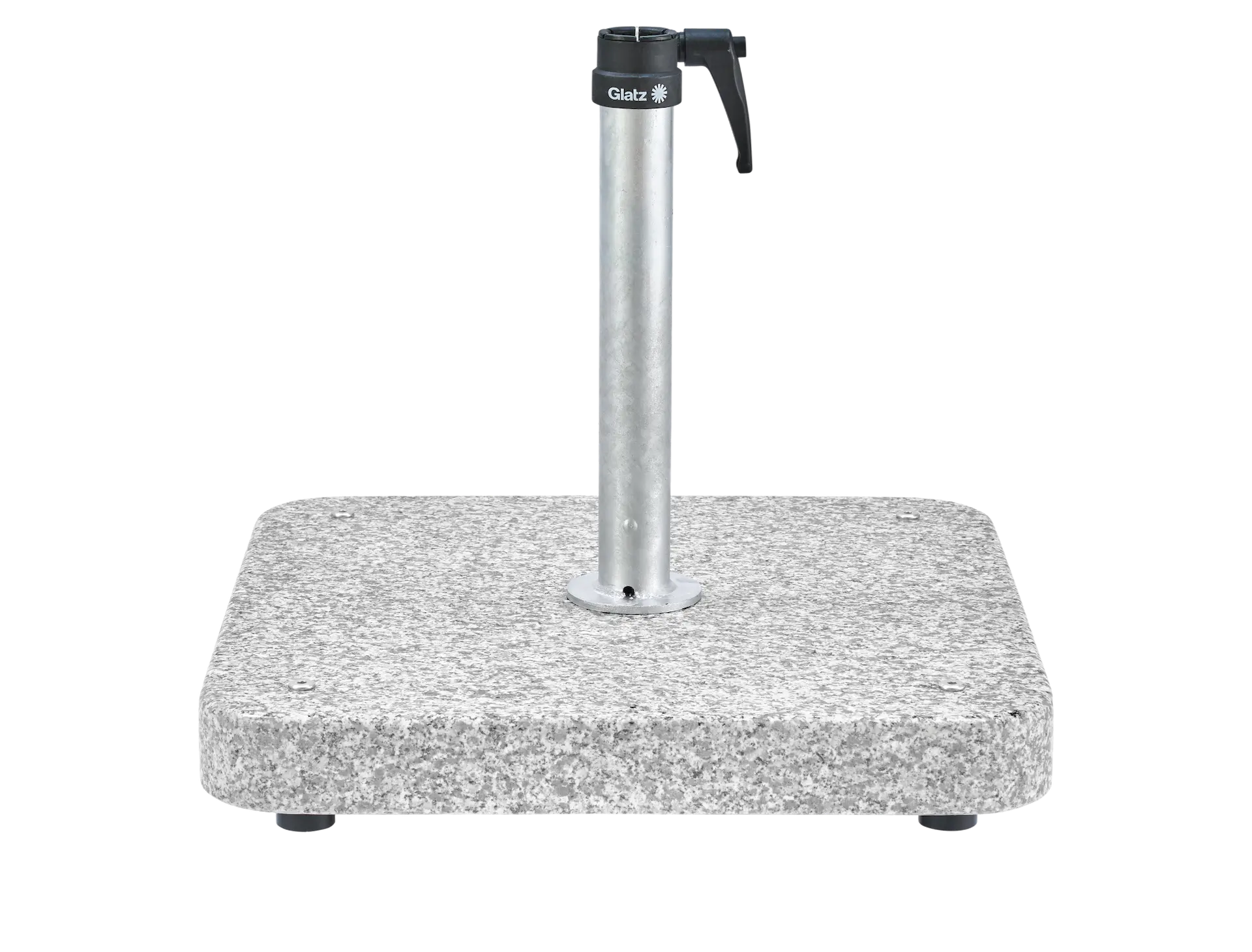 Socle en granit poli Glatz 40 kg avec tube de support.