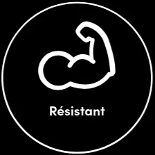 Parasol de balcon ultra résistant pour conditions extérieures.